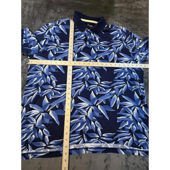 Chaps Polo Shirt Mens Short Sleeve XL Floral - Picture 5 of 5
